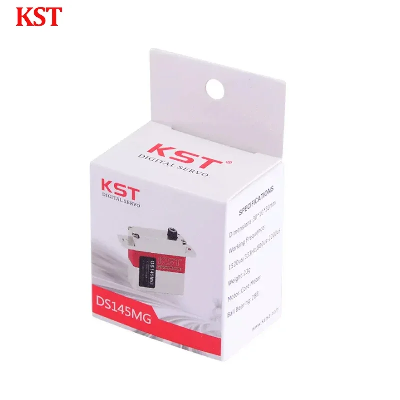 KST DS145MG 6V 5kg 0.12 SEC Hoge Precisie Metal Gear Digitale Wing Zweefvliegtuig Servo voor UAV RC Auto robot Arm Boot Helikopter