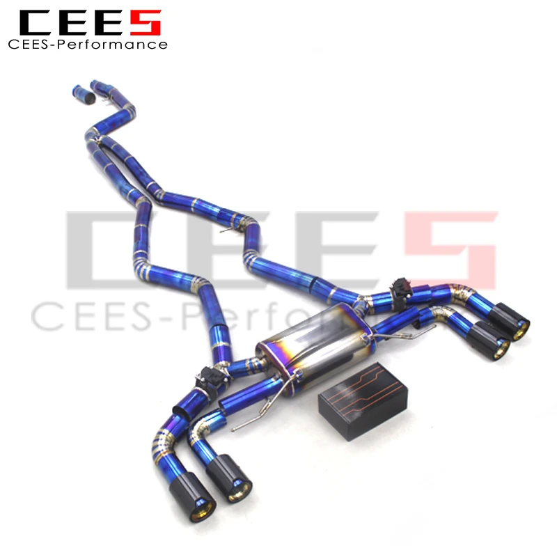 CEES Exhaust for BMW M340/M340i G20 3.0T 2019-2025 Catback Exhaust Pipes With MP Tips view 3