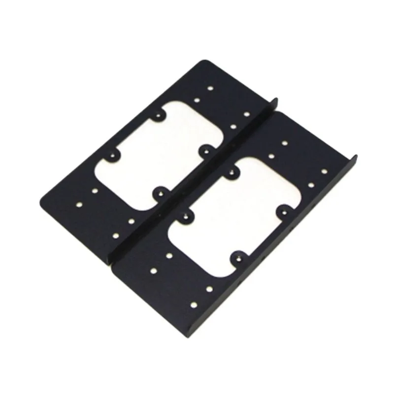 3.5 inch double-layer hard disk bracket HDD chassis cooling mechanical hard disk metal double-layer stacking bracket, fanless