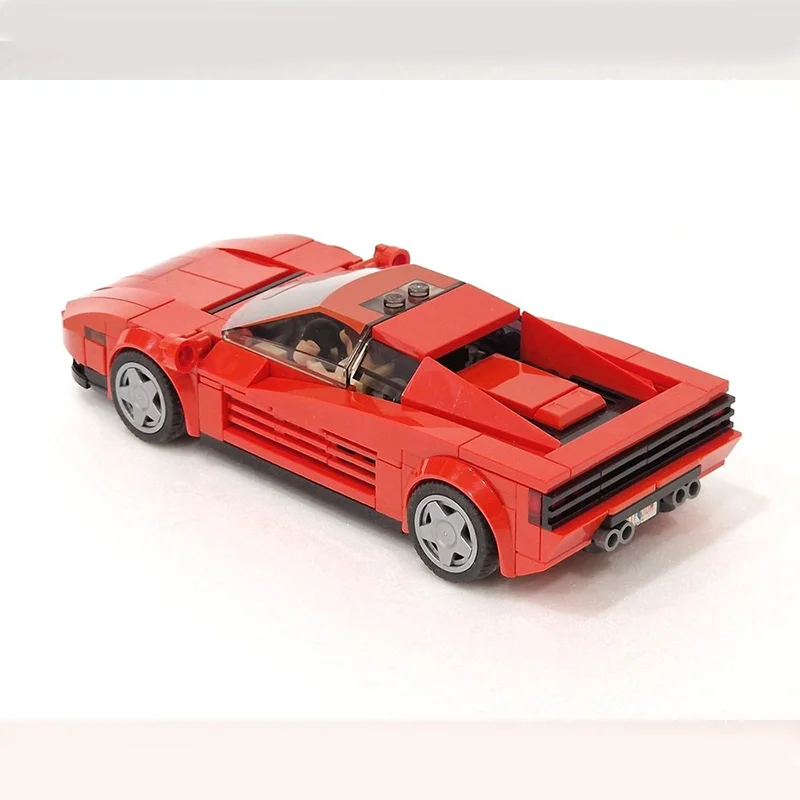 310PCS Car Model Building Block Set, Eight-Block Car, City Road F40, DIY Creative Children's Building Block Gift
