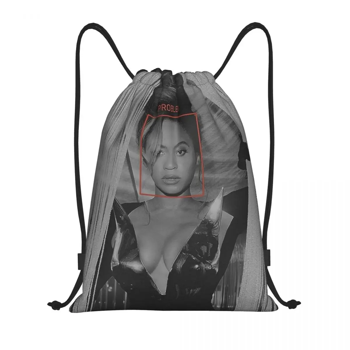 Custom Singer Beyonce Renaissance Tour Drawstring Bags for Training Yoga Backpacks Men Women Concert Movie Sports Gym Sackpack