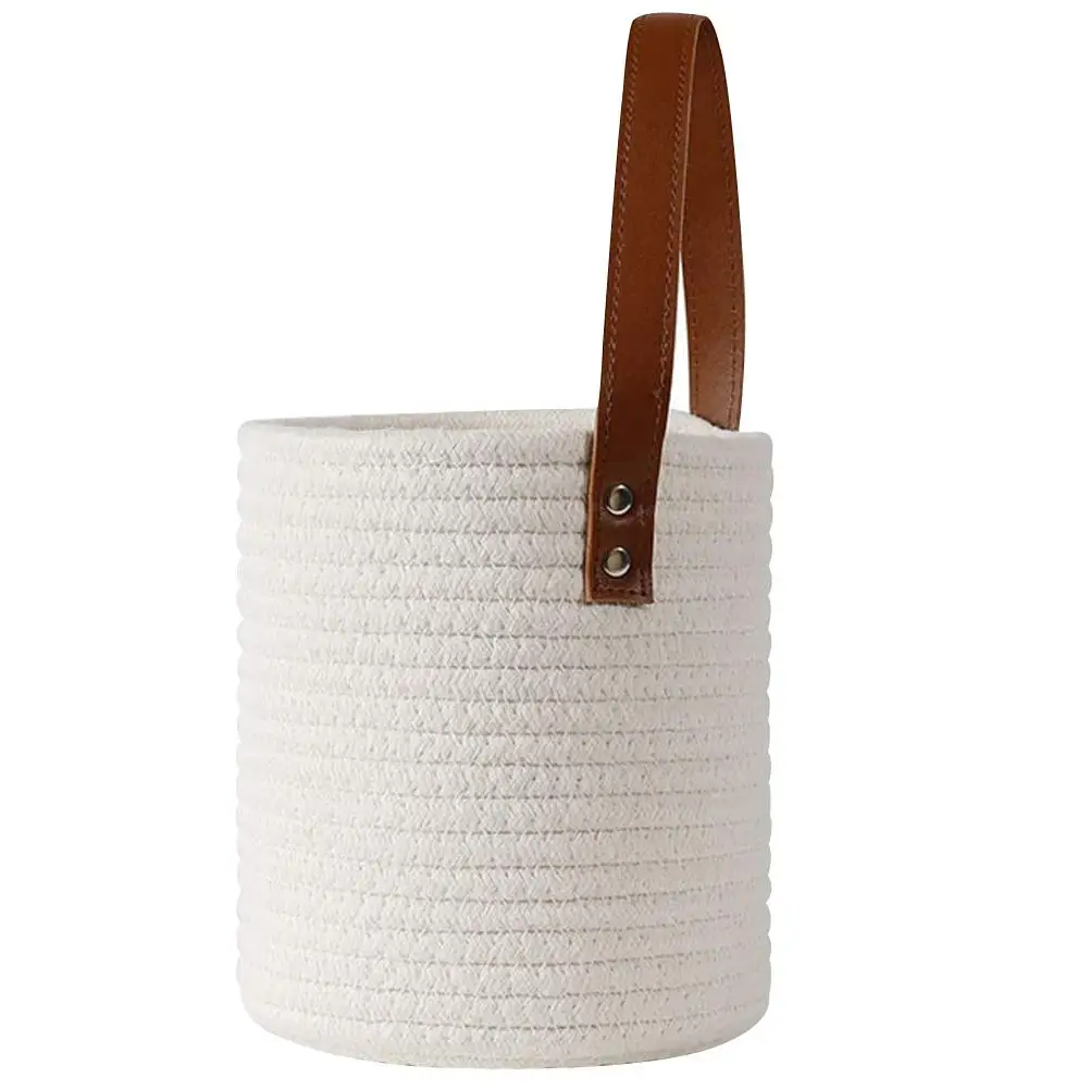 

Wall Hanging Storage Baskets White Holder Fruit Vegetable Basket Home Bedroom Kitchen Decor Storage Solution