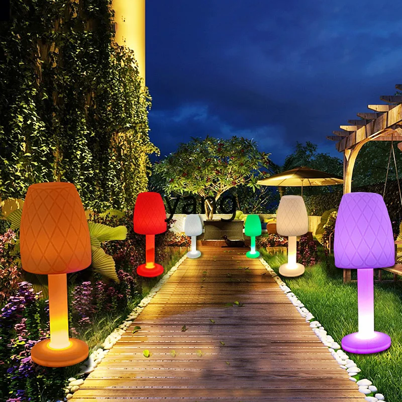 LH Modern Remote Control Indoor Waterproof Furniture Mall Outdoor Garden Floor Decoration