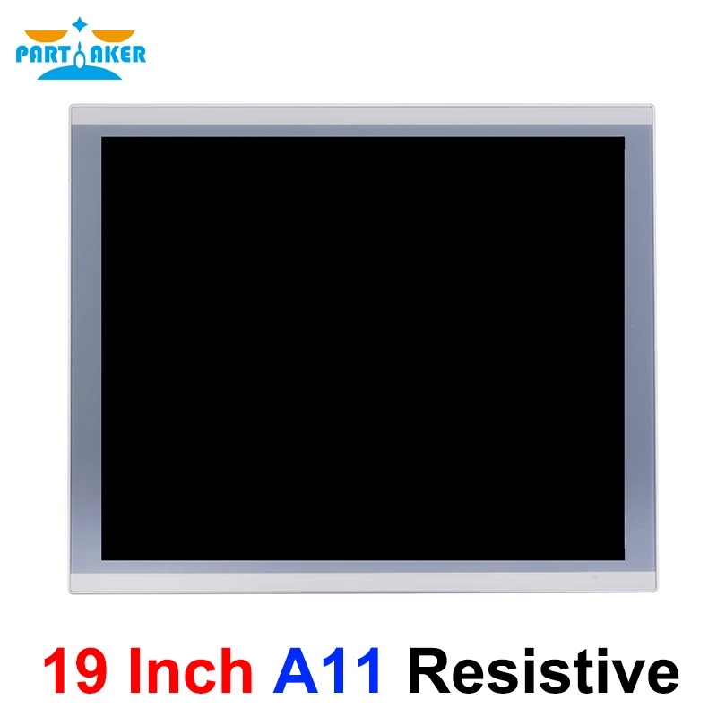 

19 Inch Embedded Industrial Computer Resistive Touch Screen Mini Tablet Panel All In One PC With J1900 J6412 Core i3 i5 Win 10