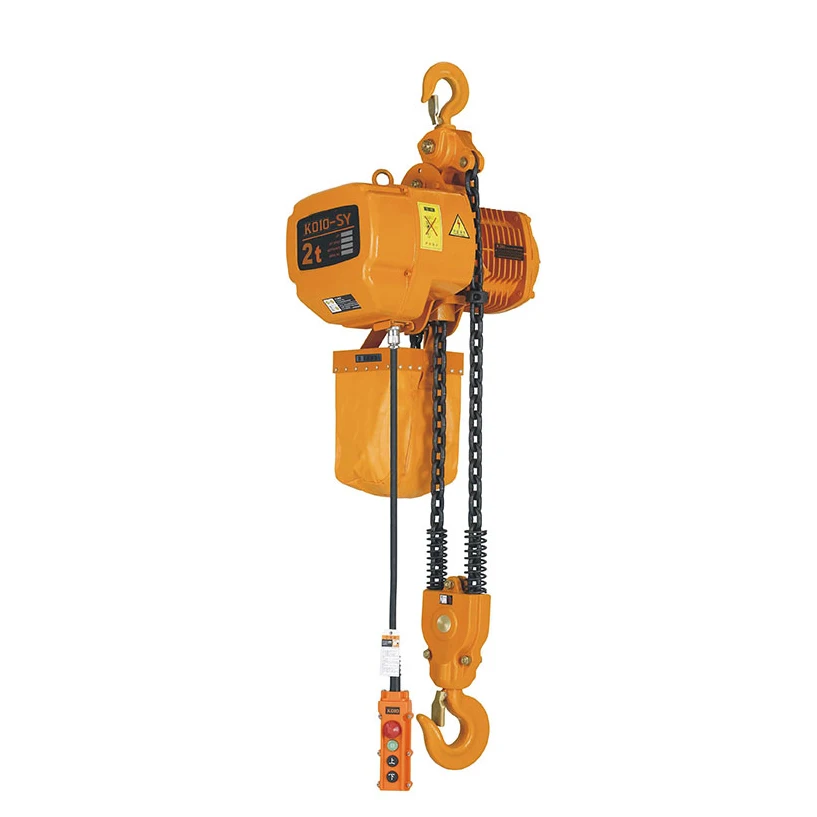Electric Crane Chain Hoist Factory Explosion-proof with Electric Trolley and Hook