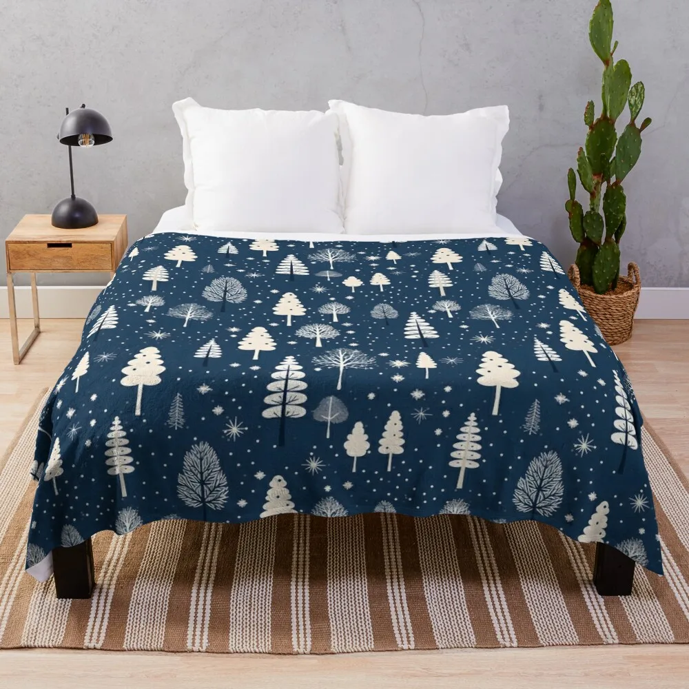 

Snowflakes/Snow 26 Throw Blanket sofa bed Retros Extra Large Throw Blankets