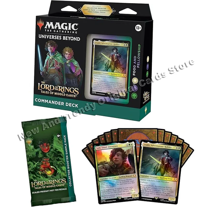 MTG Magic The Gathering The Lord of The Rings: Tales of Middle-Earth Commander Deck TCG Card Game Toy Gift Collectible