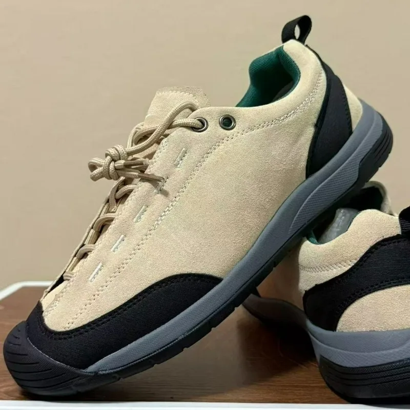 

2025 Hot Sale Autumn Hiking Shoes Men Comfortable Outdoor Mountain Shoes Mens Anti Slip Walking Shoes Man Brand Sport Shoe