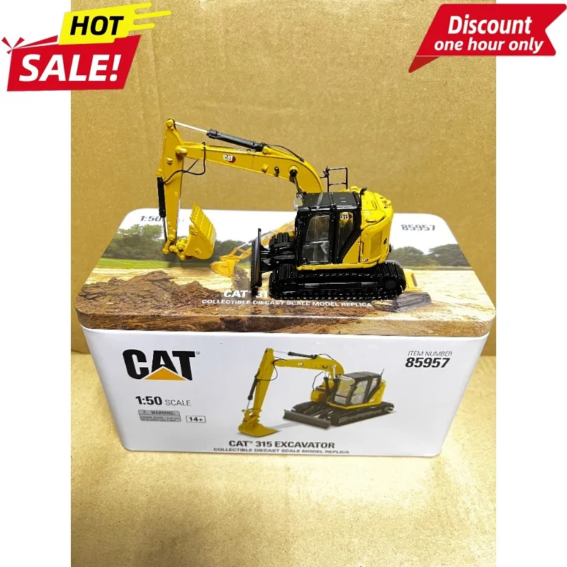 

DM 1:50 for CAT 315 EXCAVATOR Caterpillar Excavator Alloy Engineering Vehicle Model 85957BK