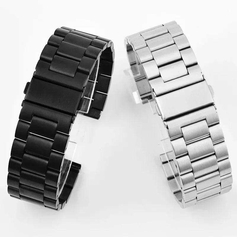 Steel Watch Band for Samsung Gear S3 S4 Frontier Classic Watch Strap HUAWEI 41mm 42mm/46mm Accessorie 18/20/22/24mm Watch belt