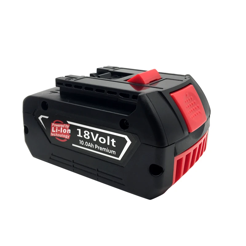 

New 18V 10Ah Rechargeable Lithium Battery, for Bosch 18V Power Tool Backup Portable Replacement BAT609 Indicator Light