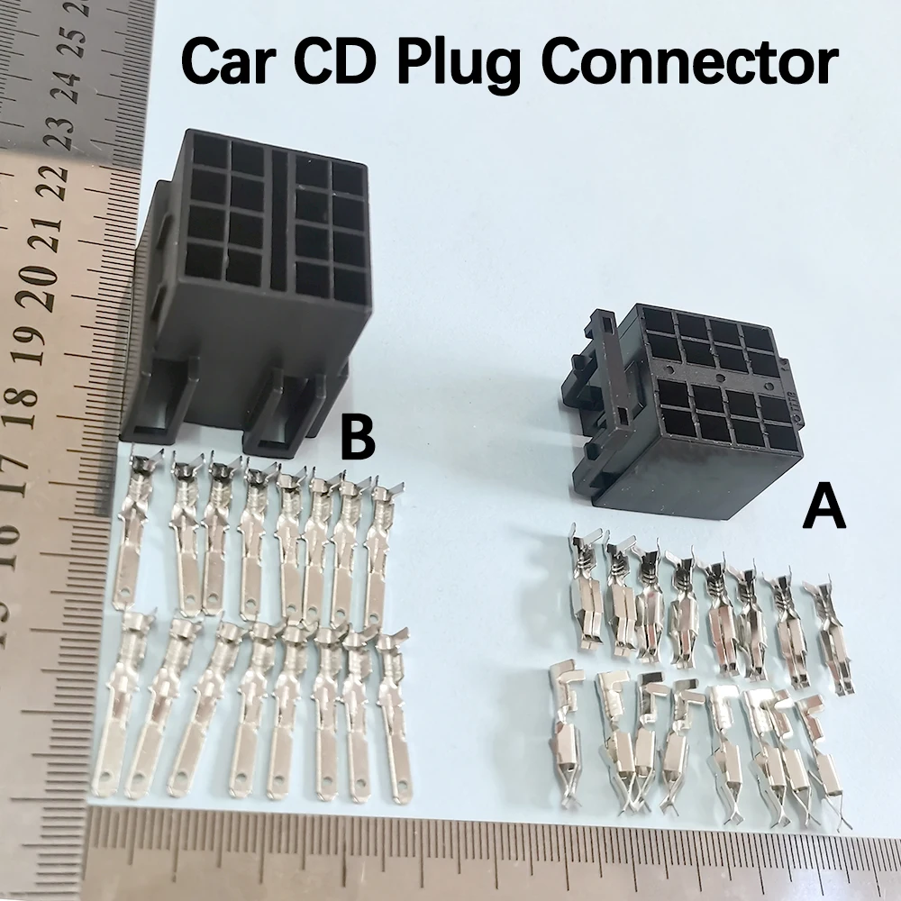 

1Pc 16 Pin Car CD Plug 3.5mm Pitch Car Audio Connector Plug DJ7162A-3.5-11/21 Auto Radio Wiring Harness Socket with Terminals