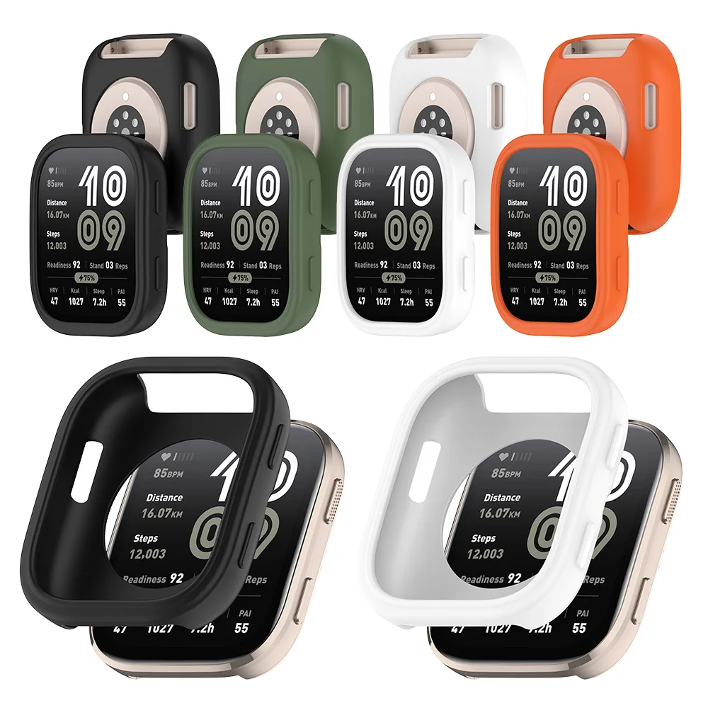 

Официальный силиконовый чехол для умных часов Amazfit Bip 6, аксессуары, полый защитный корпус, чехол-бампер, чехол для Amazfit bip 6