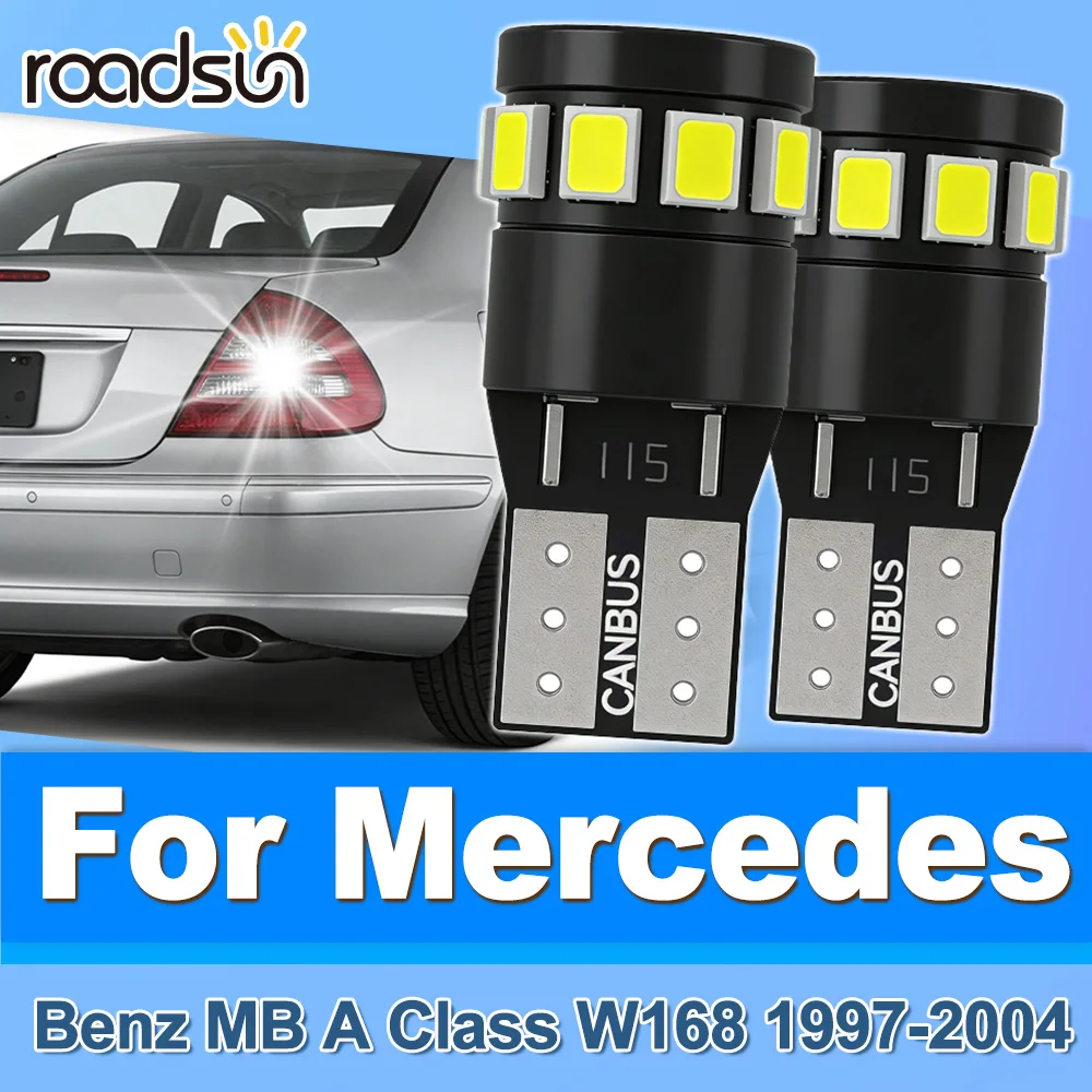 

Светодиодные лампы Roadsun 2PCS Canbus Ultra LED для Mercedes Benz MB A Class W168 1997 1998 1999 2000 2001 2002 2003 2004