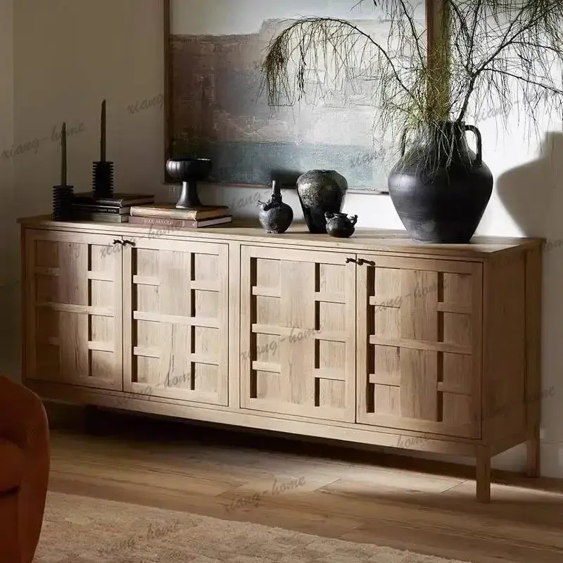 ld Nordic Classic Living Room Cabinets Large Rustic Wooden Drawers   Cabinets Storage Luxury Muebles Para Hogar Furniture