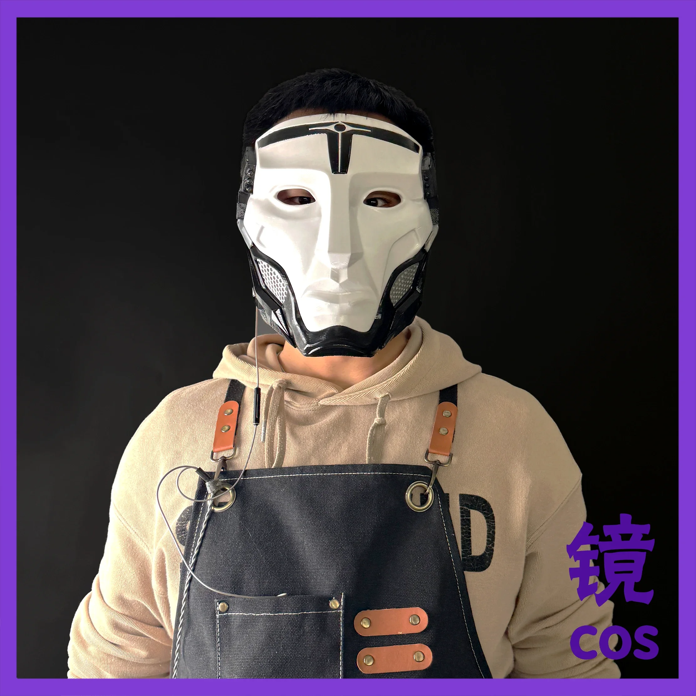 Game Delta Force Warden Ghroth Mask Prop Cosplay Props Halloween Christmas Fancy Party Costumes Accessories