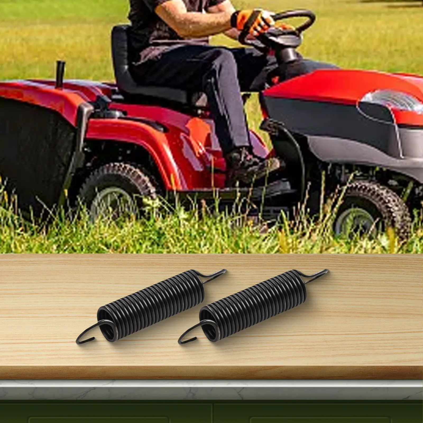 

For Safe Mowing 42 Deck Springs Lawnmower Accessories Dependable Mower Braking Action 2-pack Value Set Compatible With 131845