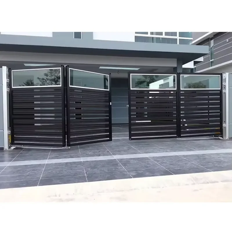 Drive Way Motorized Sliding Photocell Safety Tail Gate New Gate Designs Aluminum Electric Bronze Cantilever Sliding Gates