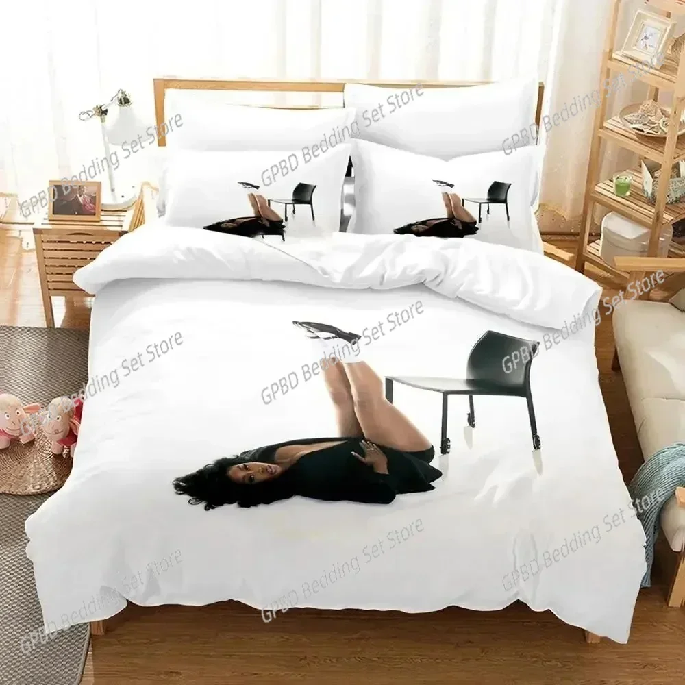 New 3D Print Single SZA Comfortable Duvet Quilt Cover Pillowcase Bedding Set Children Bedroom Decoration Home Textile
