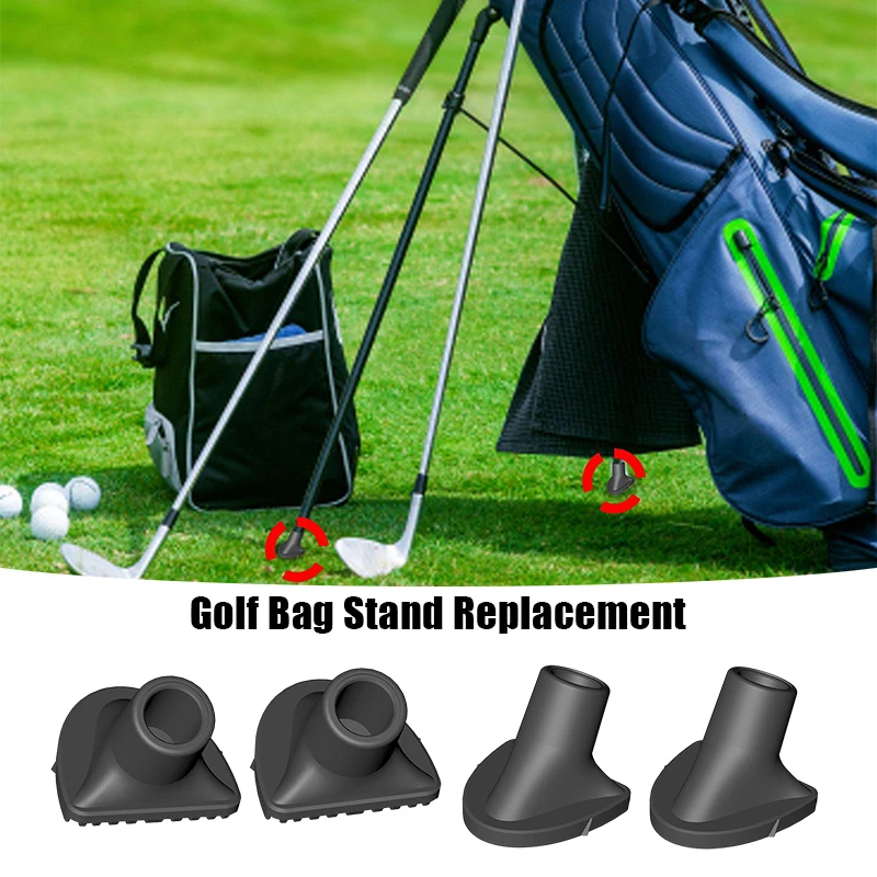 

Golf Bag Stand 2/4Pcs Replacement Feet Rubber Feet Replace For Golf Bag Portable outdoor Golf bag accessories help bag to stand