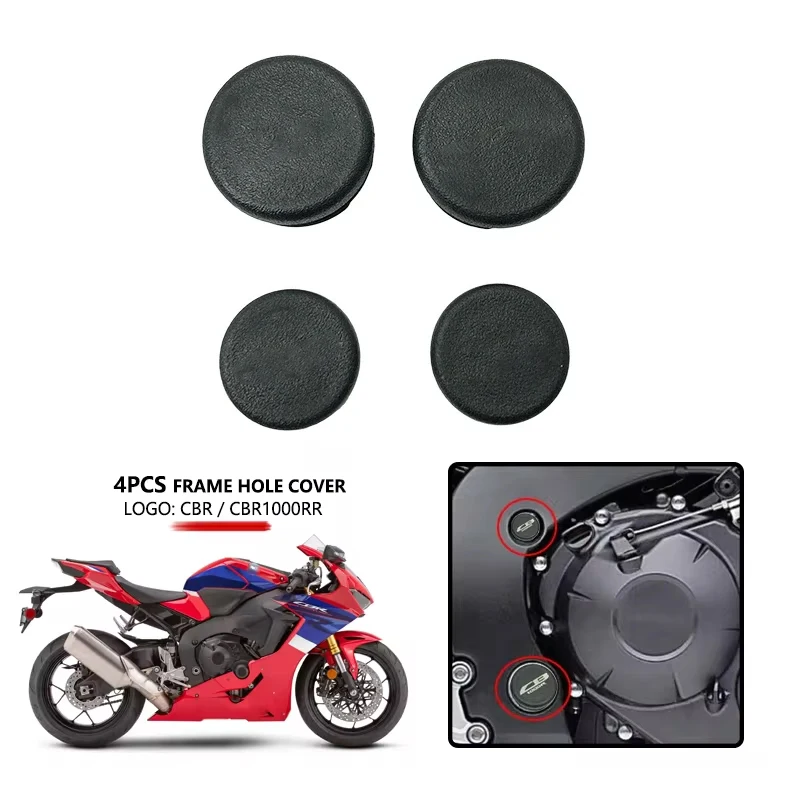 Motorcycle Frame Hole Cover Caps Plug Decorative Frame Cap Set For HONDA CBR1000RR CBR1000 CBR1000 RR CBR 1000 2021 2022 2023