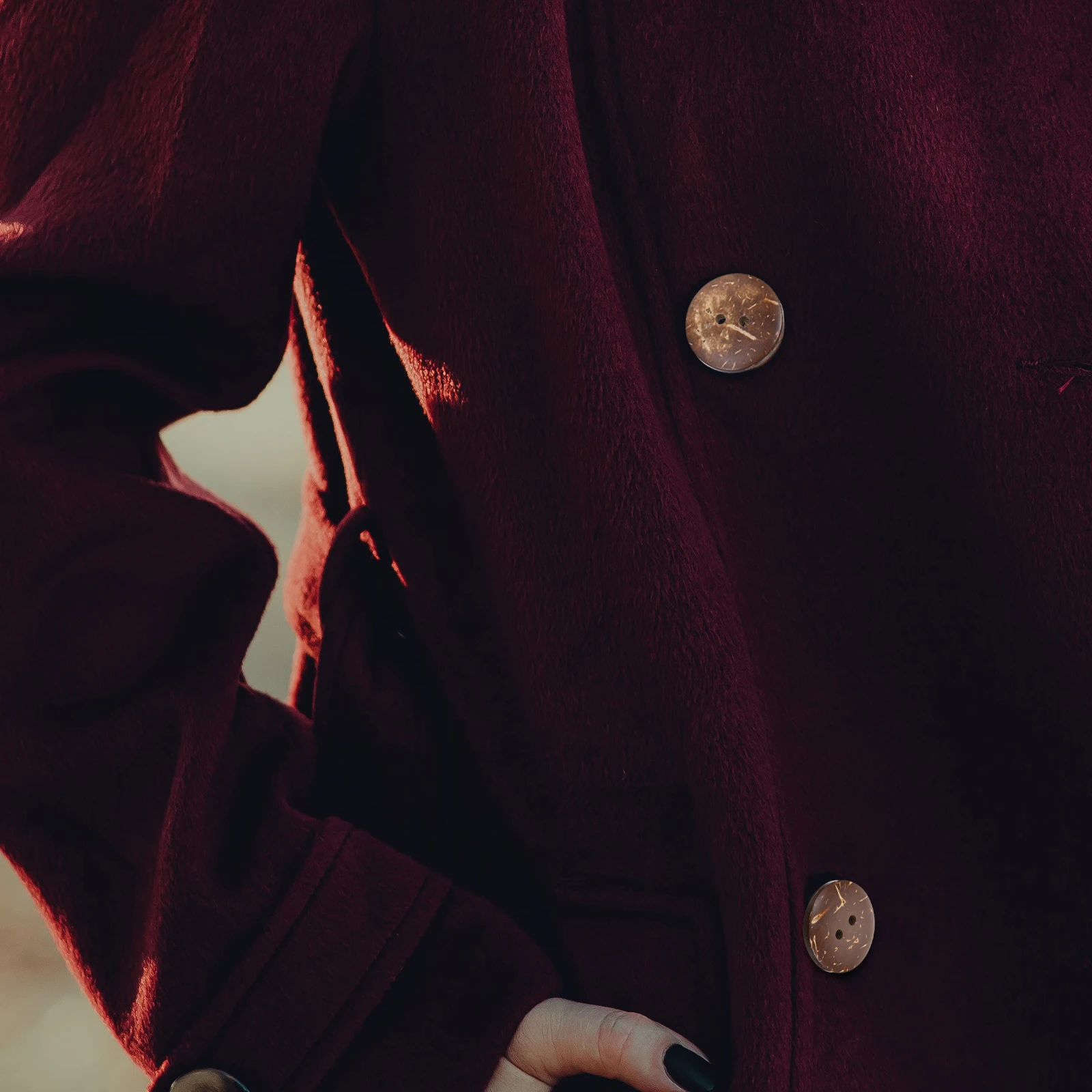 

100Pcs Retro Coconut Buttons Multipurpose Decorative Sewing Accessories DIY Craft Buttons Clothing Replacement for Coats