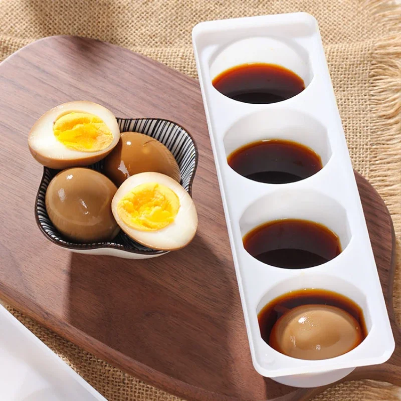 Egg Tool Pickled Egg Box Pickle Tea Egg Crisper Soft Boiled Egg Fresh Box Halogen Egg Dipping Box Egg Macerator