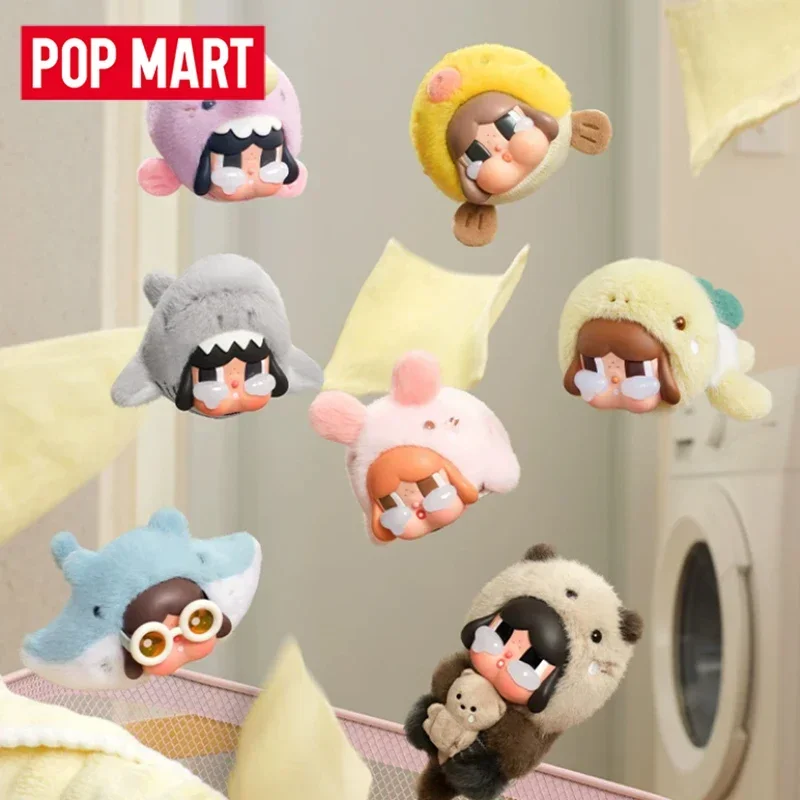 

POP MART CRYBABY 'CRY ME an OCEAN' Series Vinyl Plush Pendant Blind Box - Mystery Anime Action Figure Doll for Birthday Gifts