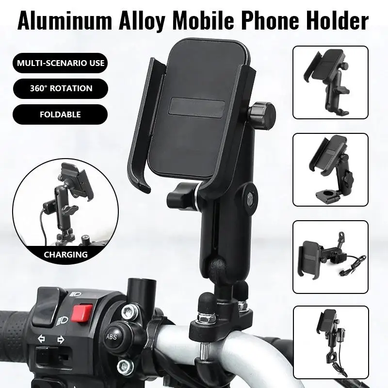 Bike Phone Holder Bicycles Mobile Cellphone Holder Motorcycle Phone Mount Stand