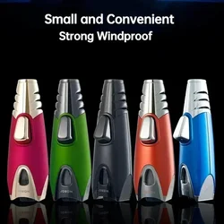 JOBON Cigar Lighter Butane Gas Lighters Igniter Welding Torch Jet Gun Candle Stove Igniter Windproof Cigar Smoke Accessorie Gift