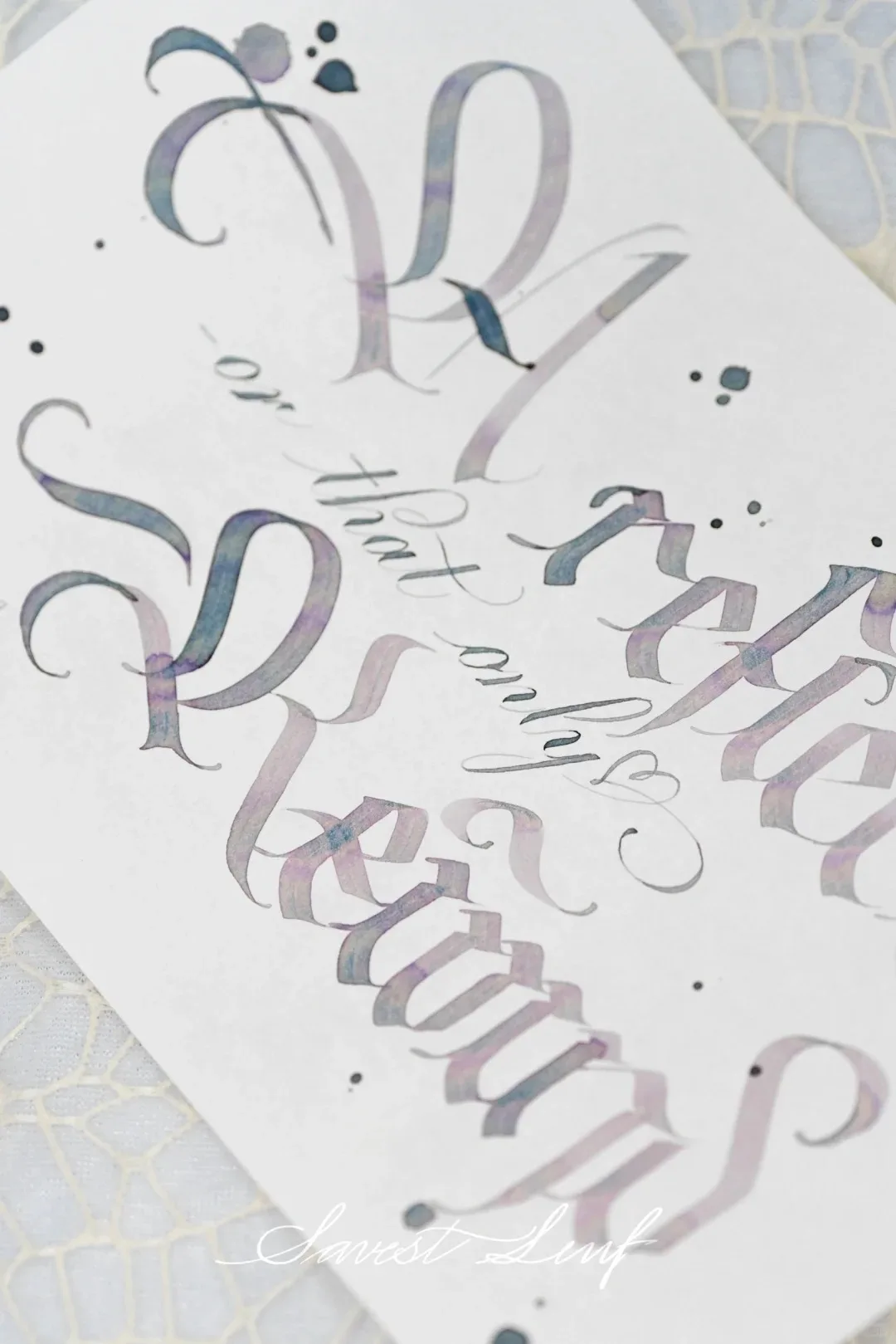 KittyInkpot Ink, Season 5, Farbtinte Gradient Chromatography Sheen Writing Pen Ink 35 ml