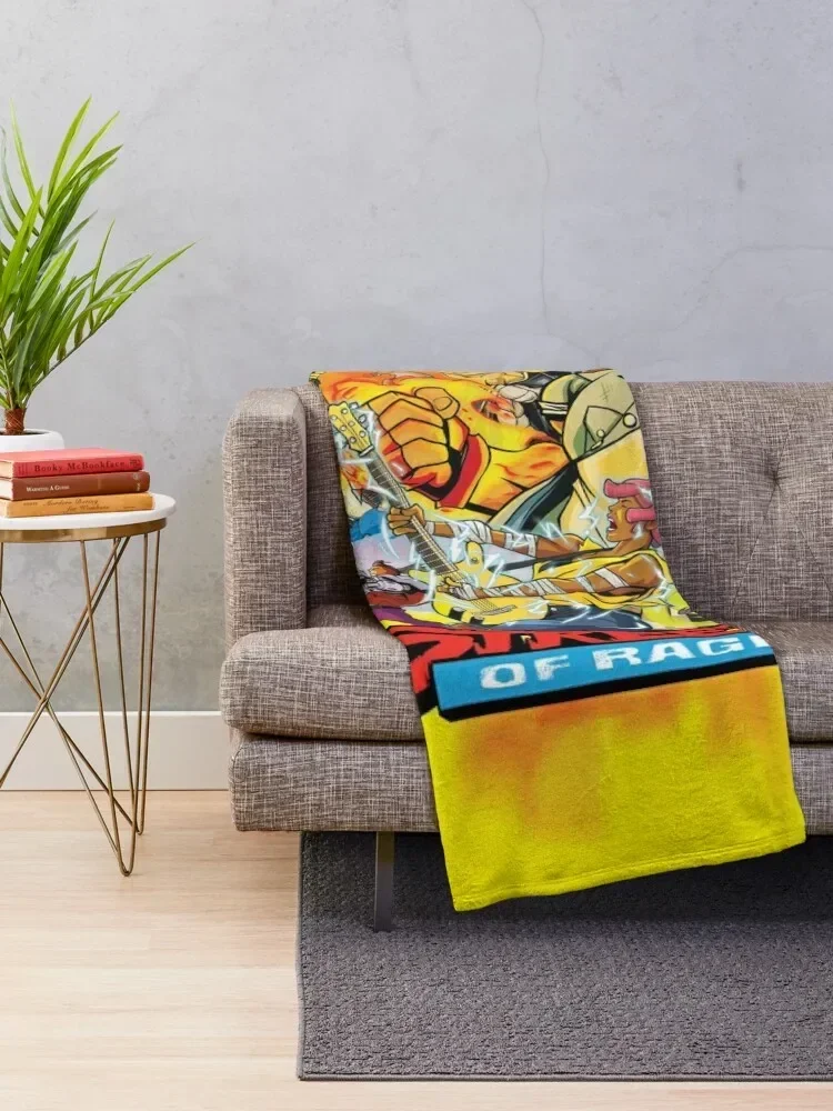 Streets of Rage Throw Blanket Camping Thermals For Travel Sofa Quilt Blankets