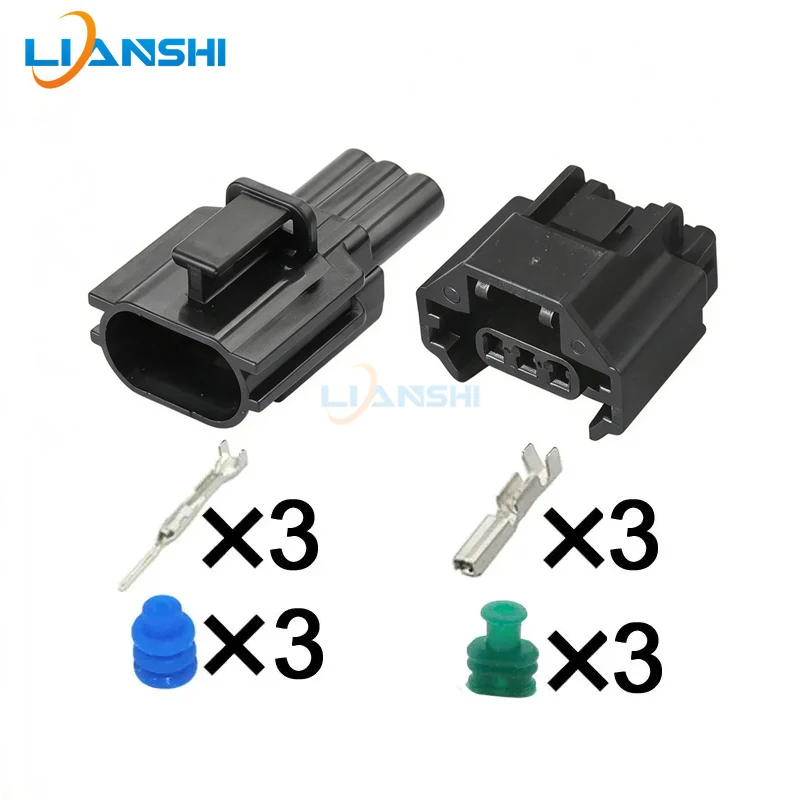 3 Pin 7182-7874-30 7223-6536-30 Male Female Sealed Automotive Connector Plug For Nissan Kia Hyundai Sensor Wiring Harness