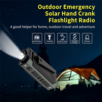 -A16I Portable Solar Hand Crank Radio Hand Crank Radio Dynamo AM/FM Radio With Flashlight For Outdoor Camping