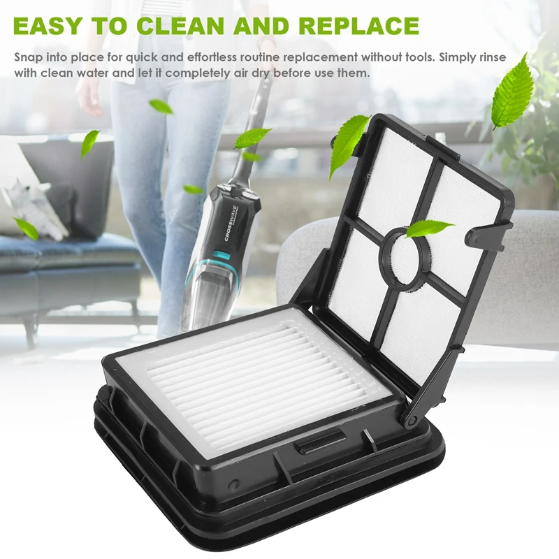 Лидер продаж, 2 HEPA-фильтра + 1 щетка в рулоне + 1 щетка в рулоне для пылесоса Bissell Crosswave Wireless Max Series 2554,2590,2593,2596