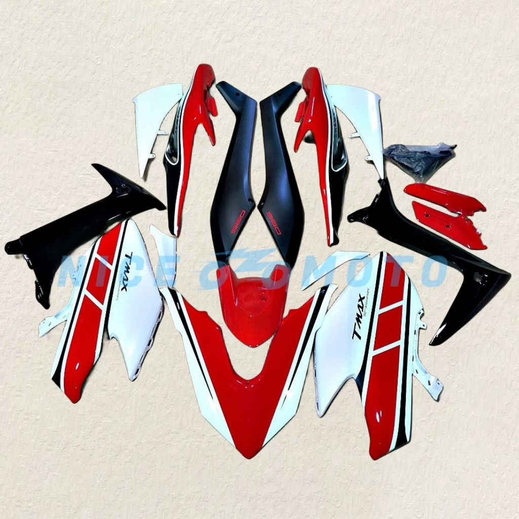 Motorcycle fairings fit YAMAHA TMAX530 2017 2018 2019  T-MAX530 TMAX 530 17 18 19 Red motorcycle  Fairing