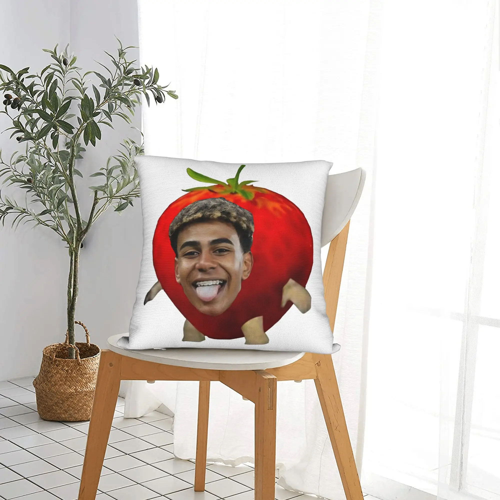 Lamine Y-Yamal Football Soccer Pillowcase Printing Cushion Cover Decor  Pillow Case Cover Car Zipper