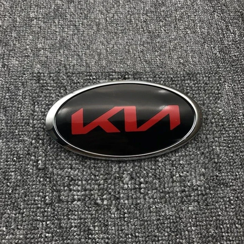 150*75mm Car Front Hood Emblem Rear Trunk Badge Sticker for KIA sportage ceed sorento cerato optima picanto rio soul k5 stonic