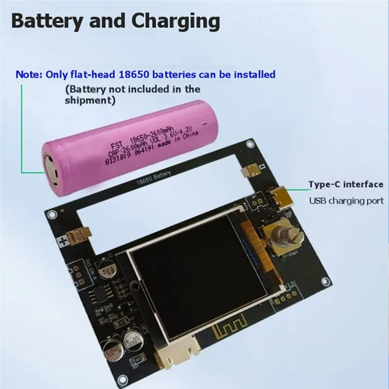 BAAJ-Battery Tester T469 High-Precision Battery Tester Remote APP Control AC 4-Wire Method