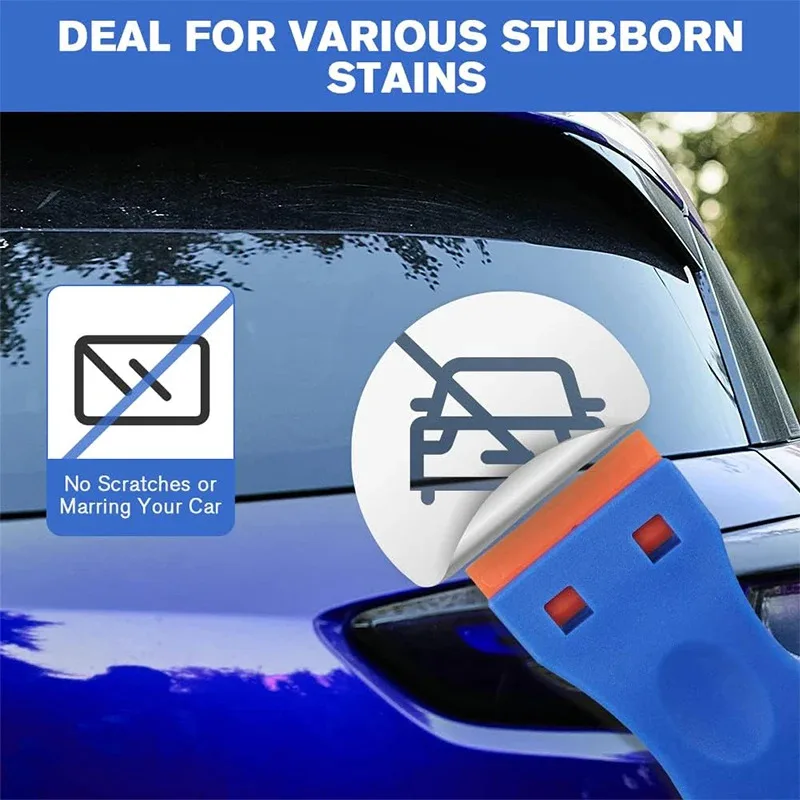 مكشطة إزالة الغراء متعددة الوظائف، مكشطة تنظيف إزالة الزجاج البلاستيكي، أداة تطبيق فيلم السيارة، مجرفة تنظيف المطبخ