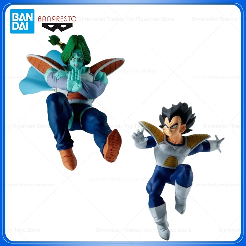 

In Stock BANDAI BANPRESTO MATCH MAKER Dragon Ball Vegeta VS Zarbon Anime Action Figure Model Toys Gift DT