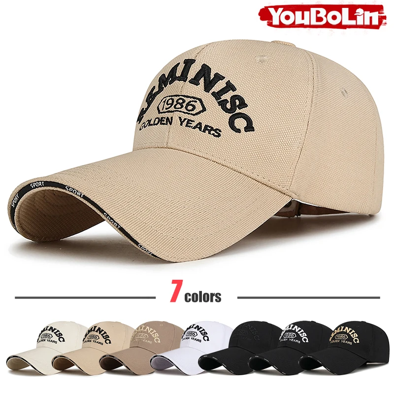 

Men's & Women's Vintage Baseball Cap | 1986 Golden Years Design | Adjustable Fit | Sun Protection Hat
