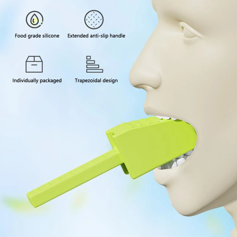 1pcs Tongue Tip Exercise Tool Tongue Head Lateralization Lift Oral Muscle Training Exerciser Trainer For Kids Talking