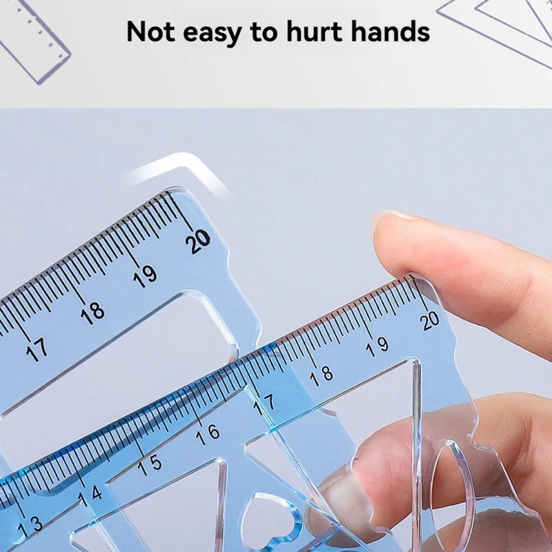 Creative Geometric Spirograph Ruler – Multifunctional Drawing Tool for Math & Art, Kaleidoscope Design, Perfect Easter Present