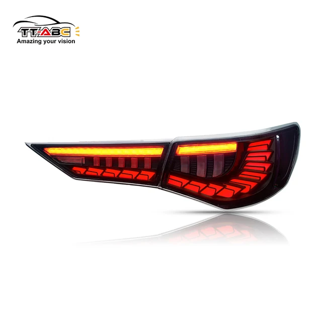 

TT-ABC New Design Dragon Scale Style Led Tail Lamp for Nissan Sylphy Sentra 2020 2021 Smoked Rear Light