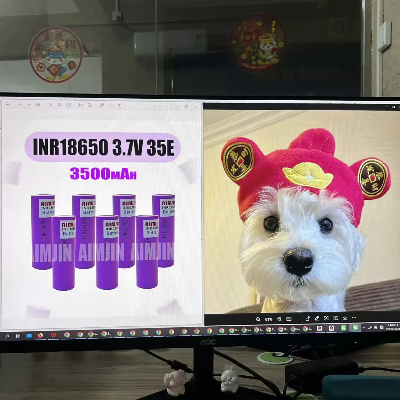 

Новый обновленный аккумулятор 3,7 В 3500 мАч 18650 для Samsung 35E INR 18650 20A, сменный литий-ионный аккумулятор, внешний аккумулятор + зарядное устройство