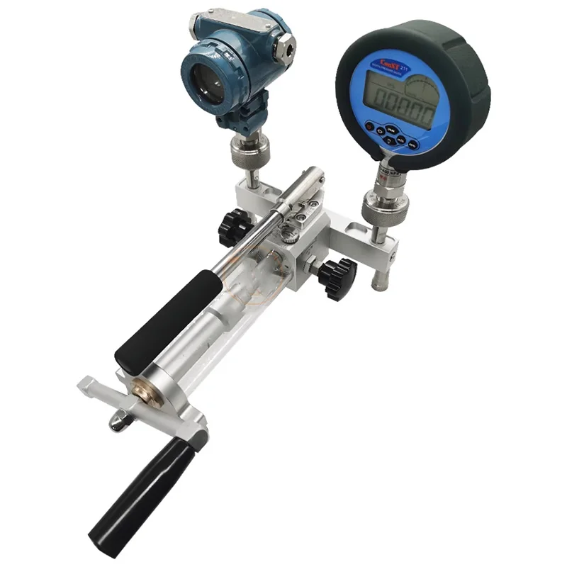 Portable pressure source manual calibration table pressure gauge calibration device pressure test hydraulic source handheld pres