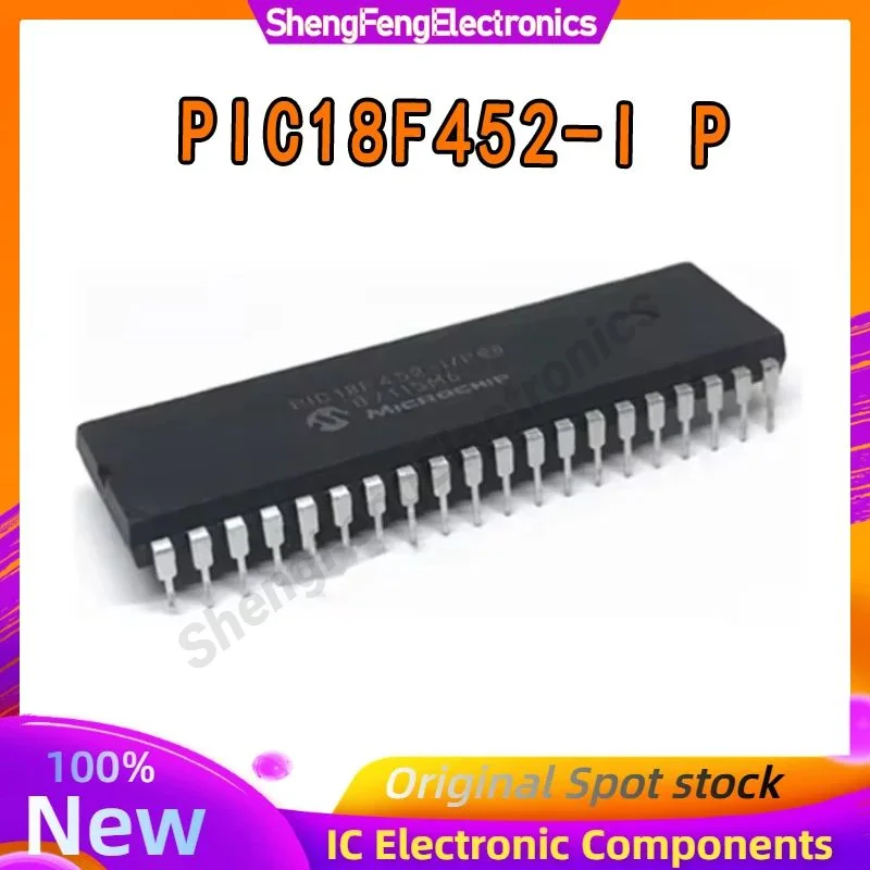 

PIC18F452-I/P DIP40 microcontroller chip in stock