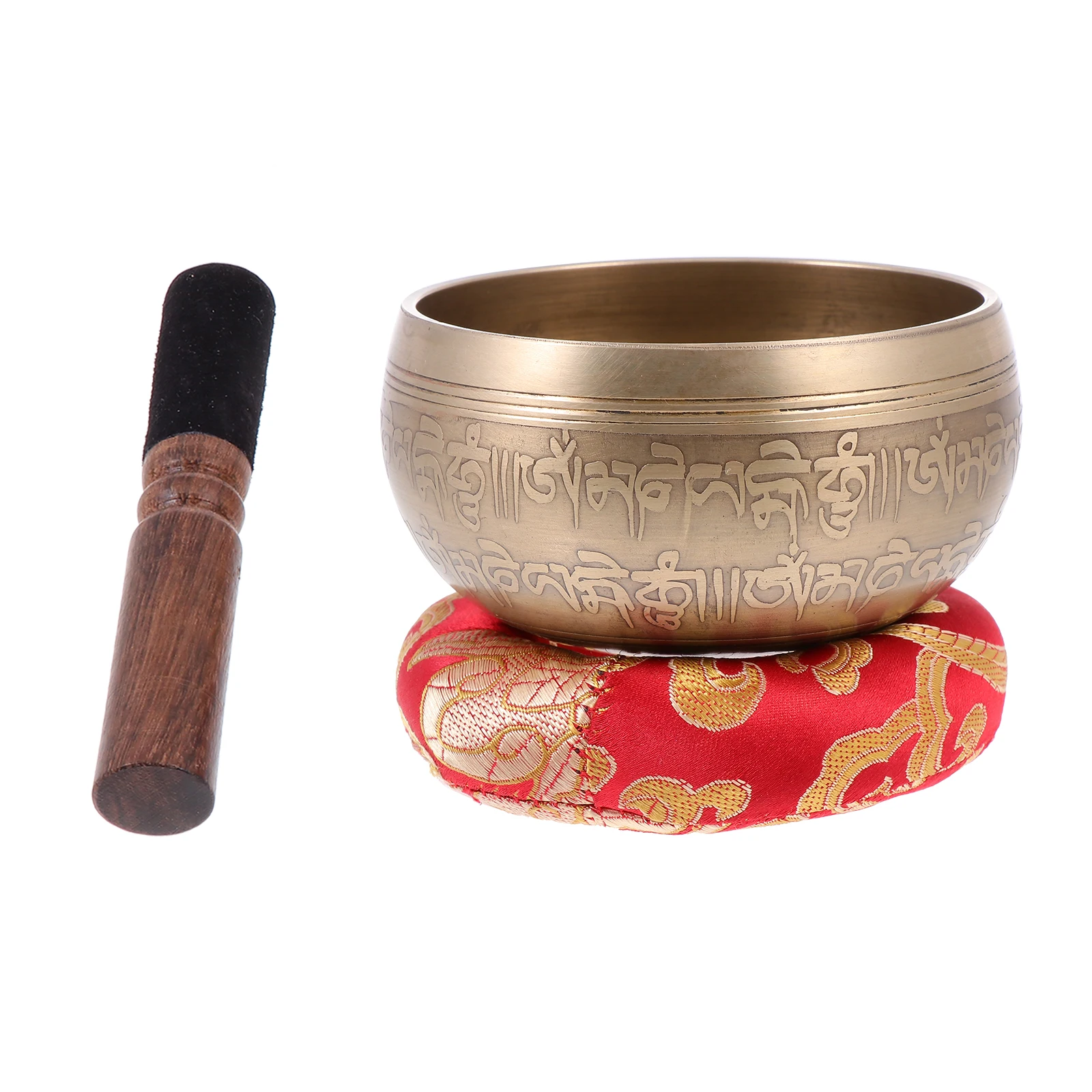 

Prayer Bowl Buddha Sound Meditation Healing Music Singing with Rod Gasket Relaxation Bowls