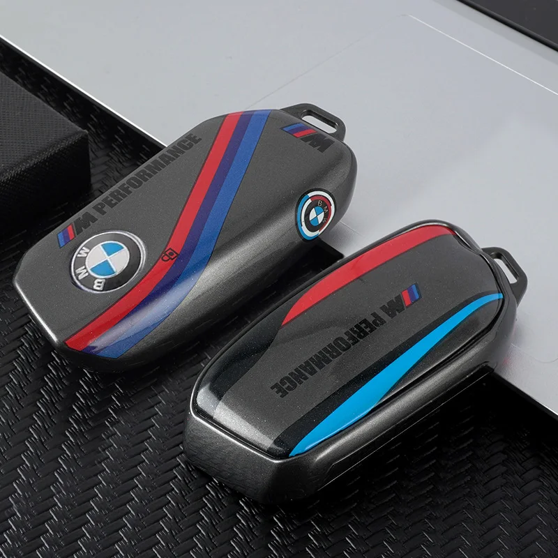Schlüsselhülle aus Legierung für BMW I7 X7 G07 LCI IX I20 X1 U11 7er G70 G09 XM U06 G81 M3 Schlüsselzubehör